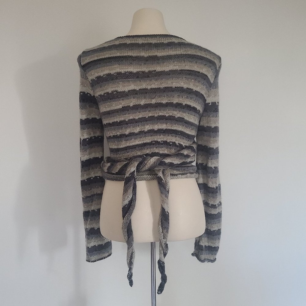 Handmade Wrap Sweater (M/L) - Picture 4 of 6